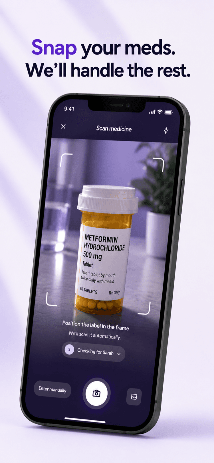 FamilyRx — screen 1