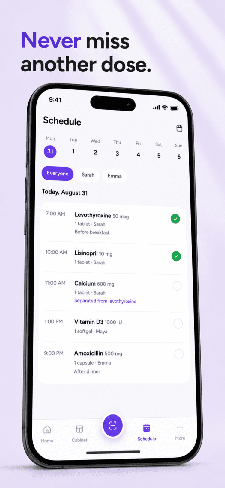 FamilyRx — screen 4