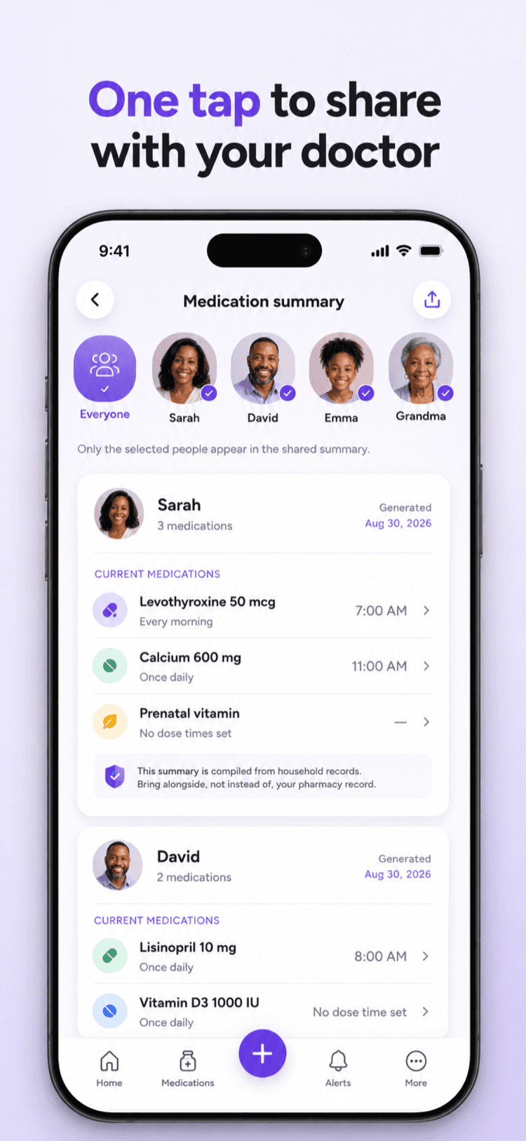 FamilyRx — screen 6